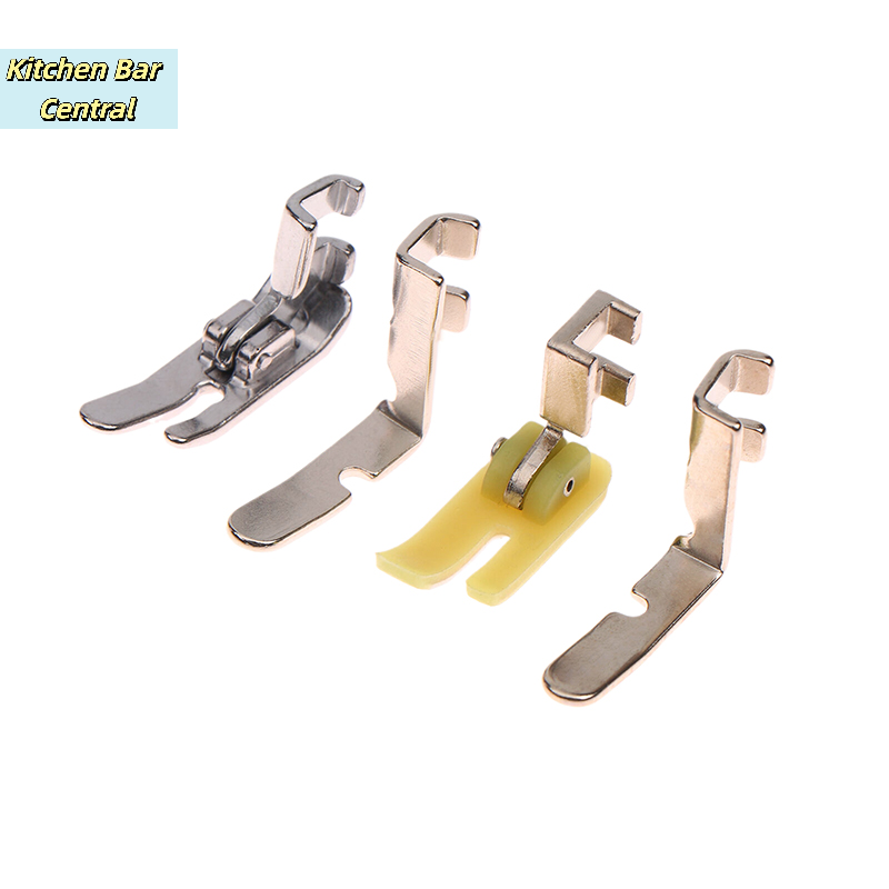 Zipper Foot Presser - 【4-teiliges Set für Reißverschluss-Nähfüße für alte
