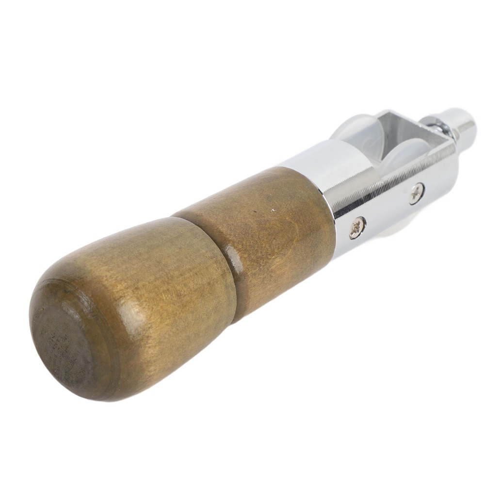 Leather Needle Heavy - Ergonomisches Leder-Nähwerkzeug mit Holzgriff, robuste Konstruktion,