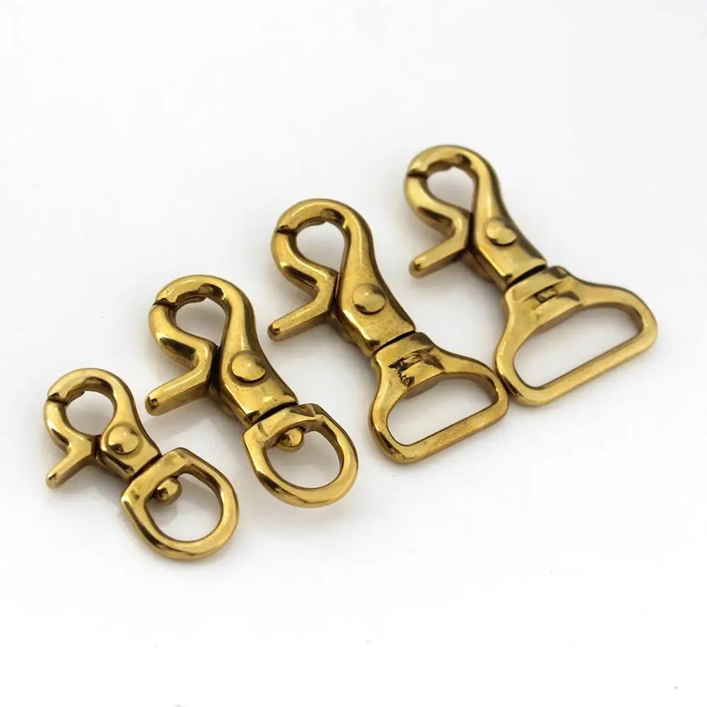 Hook Eye Fastener - Trigger-Clips aus massivem Messing, drehbarer Ösenschraube,