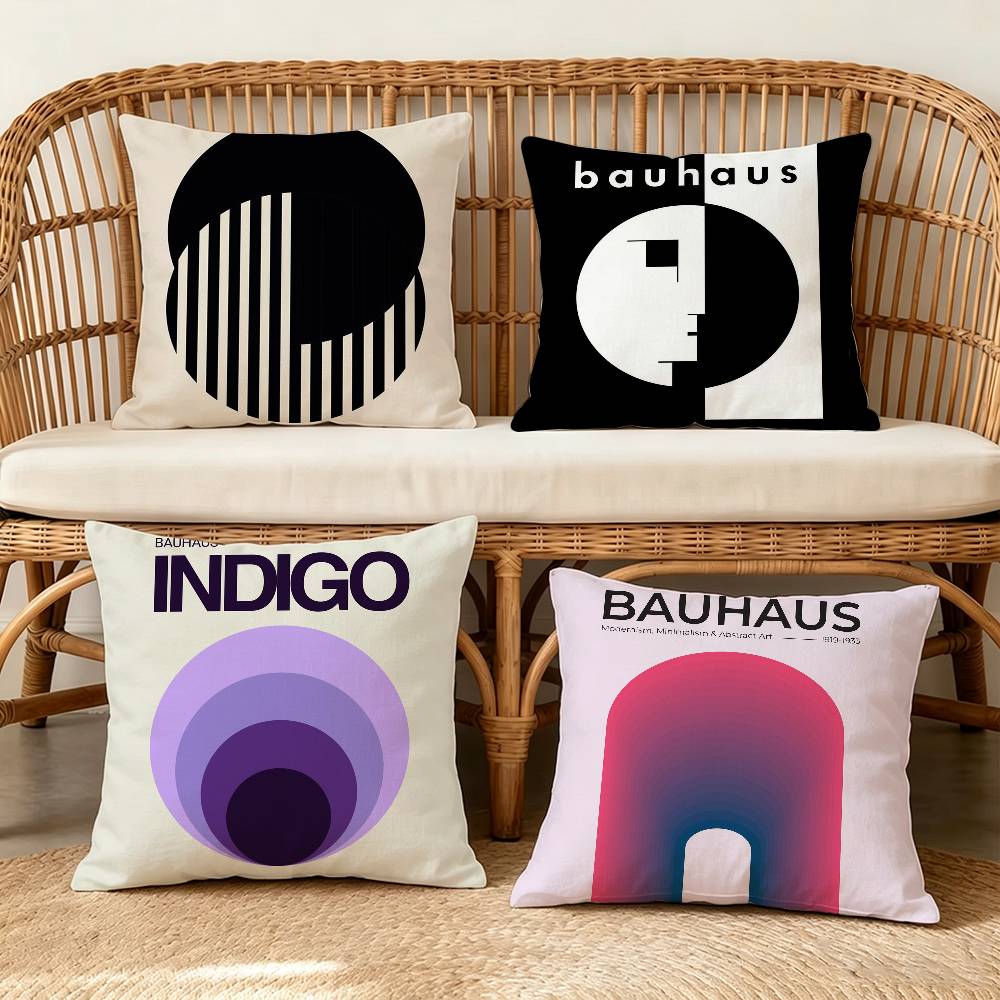 Century Textile & Sewing Supply Photos - Mid-Century-Modern-Bauhaus-Abstrakt-Kissenbezug, Cartoon-Geschenk-Kissenhülle, Schlafzimmer, Zuhause, Sofa, Stuhl,