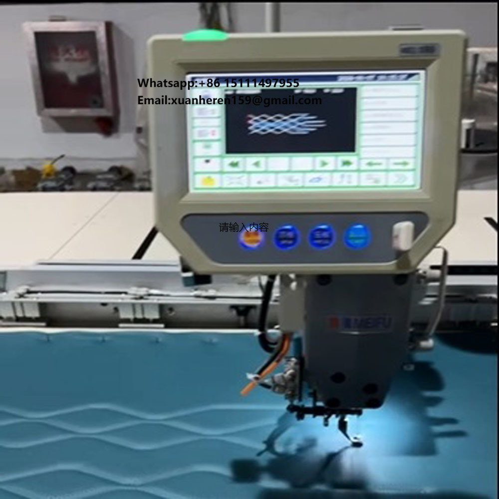 Sewing Machine Fabric - Computergesteuerte Schablonen-Nähmaschine für schwere Materialien, Leder,