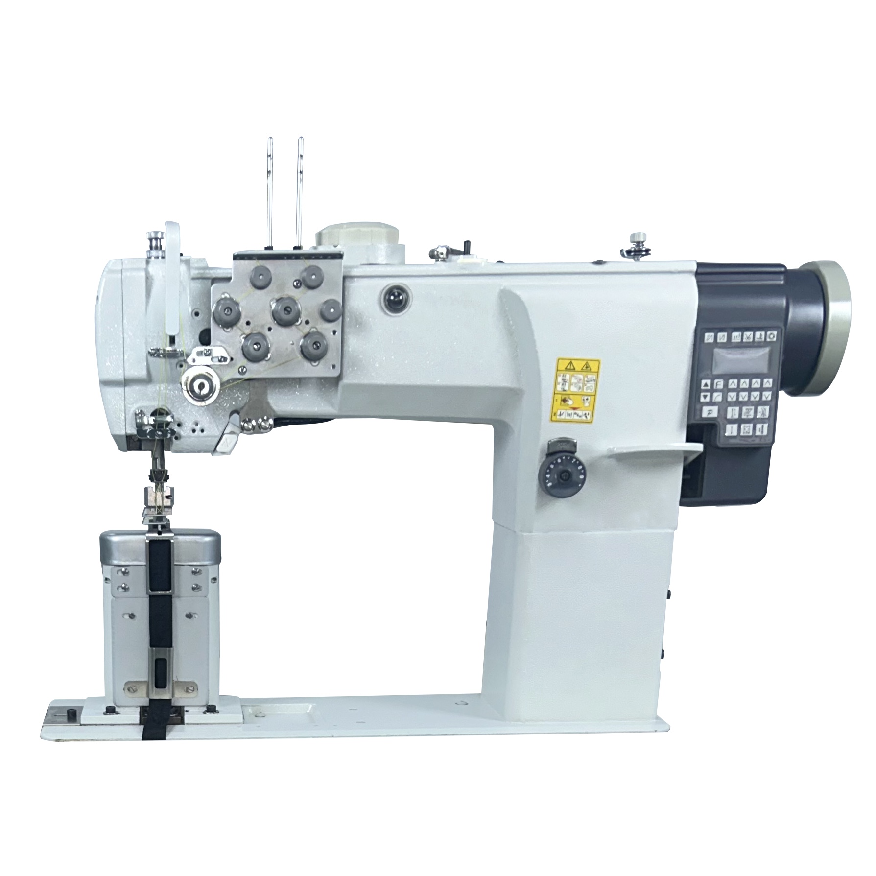 Leather Needle Heavy - ATV&UTV8868DH Doppelnadel Programmierbare Flachbett-Industrienähmaschine Hochleistungsmotor Computergesteuerte
