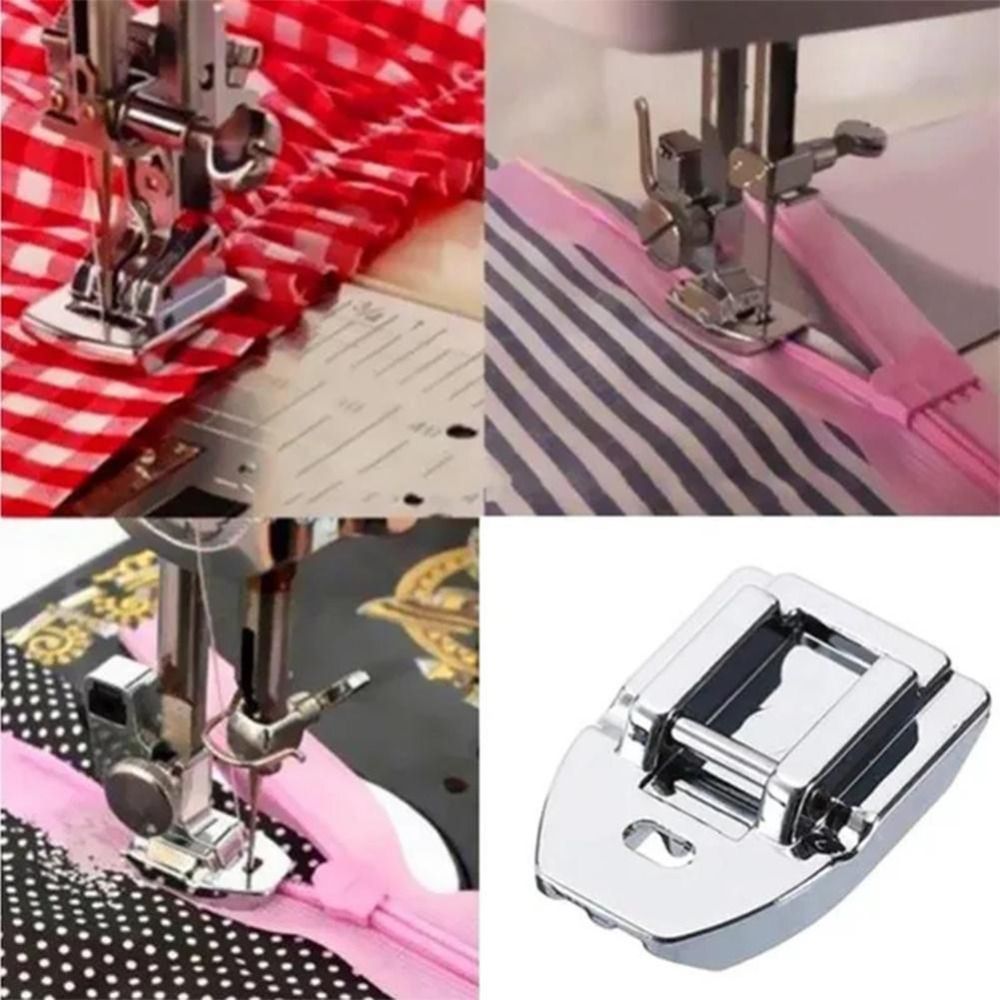 Zipper Foot Presser - Zinklegierung Unsichtbarer Reißverschlussfuß für Haushaltsnähmaschinen –