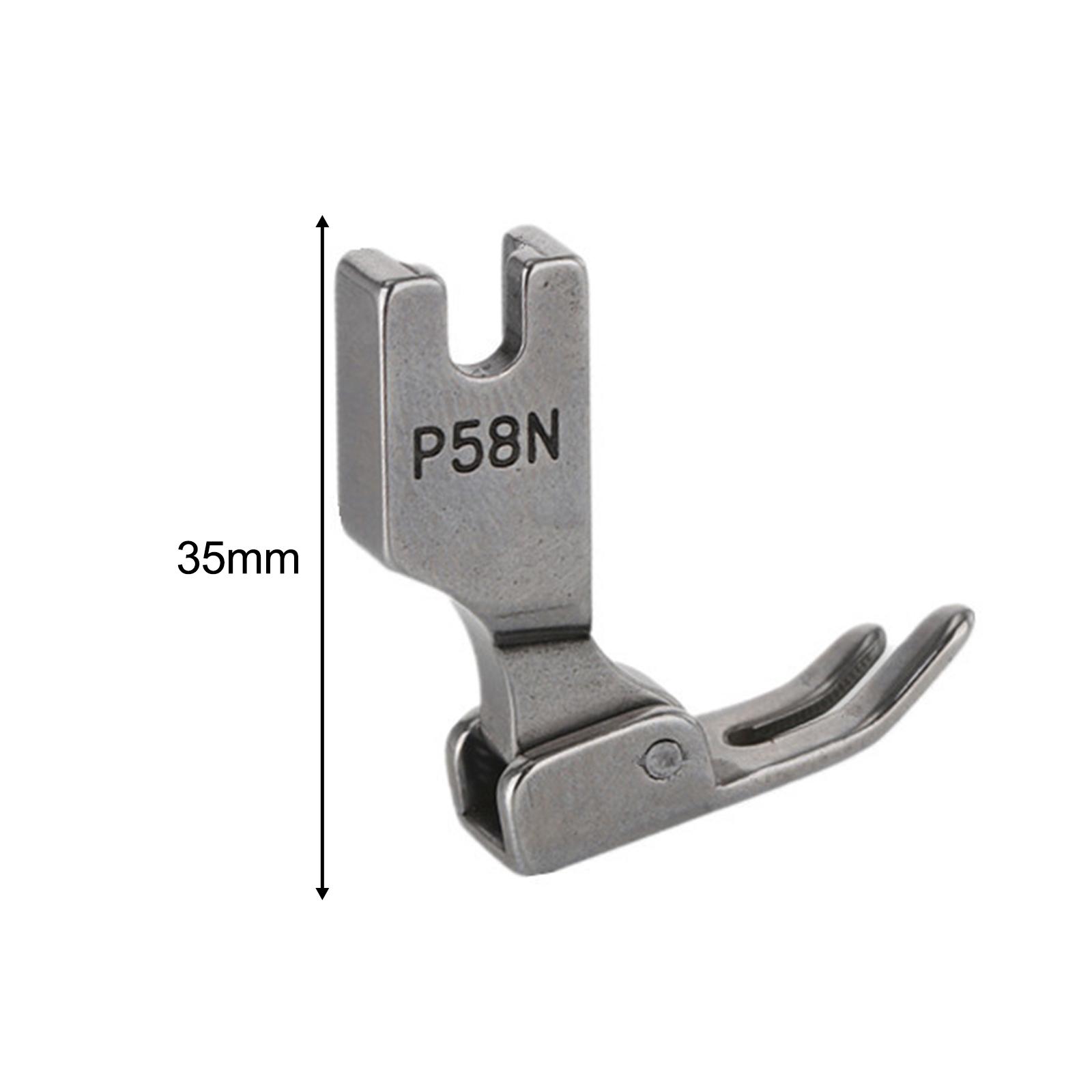 Zipper Foot Presser - Nähmaschinen-Presserfuß P58N Standard-Presserfüße Metall Schmaler Reißverschluss-Presserfuß