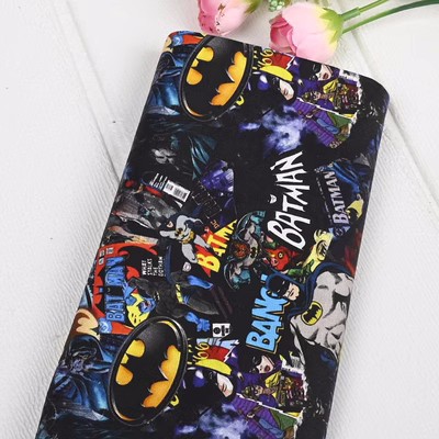 Textile And Sewing Materials - Batman Bandai Anime Design 100er Baumwollstoff