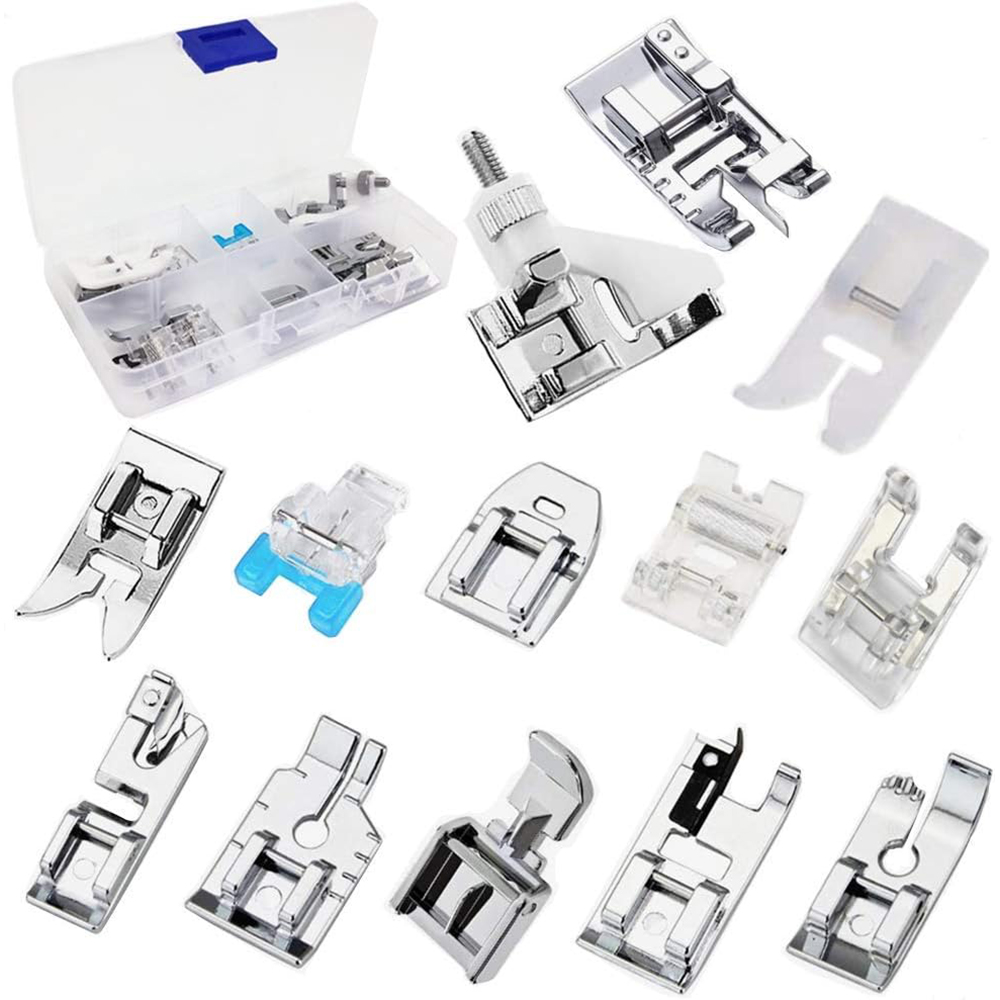 Zipper Foot Presser - 13 Teile/schachtel Nähfuß Set Roller Fuß
