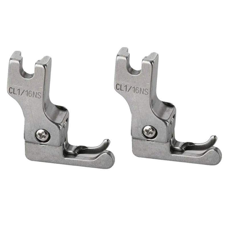 Zipper Foot Presser - AEE8-2 Stück Schmaler Führungspresserfuß für Industrielle