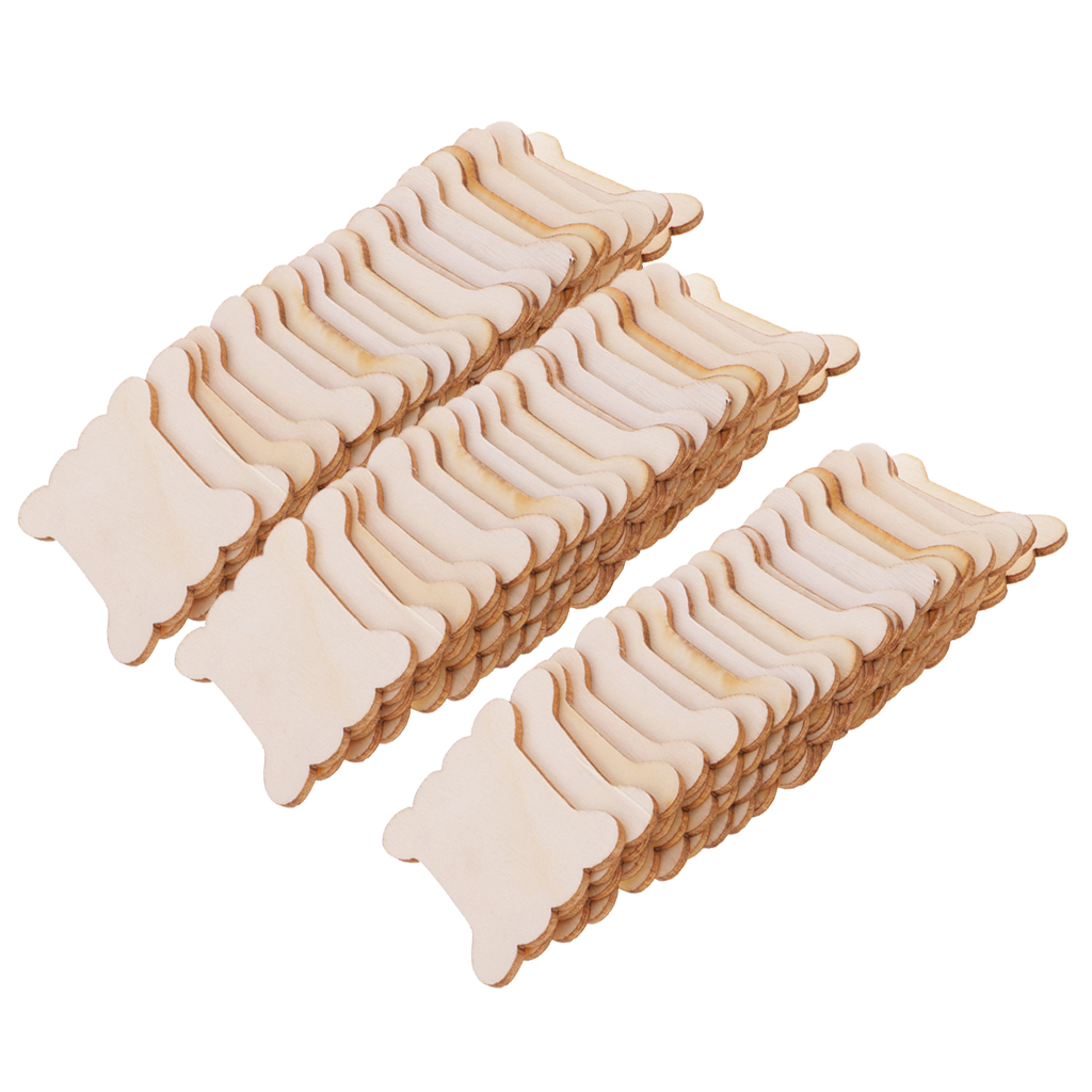 Embroidery Floss Thread - 20PCS/40PCS/60PCS Knochen Geformt Holz Zahnseide Gewinde