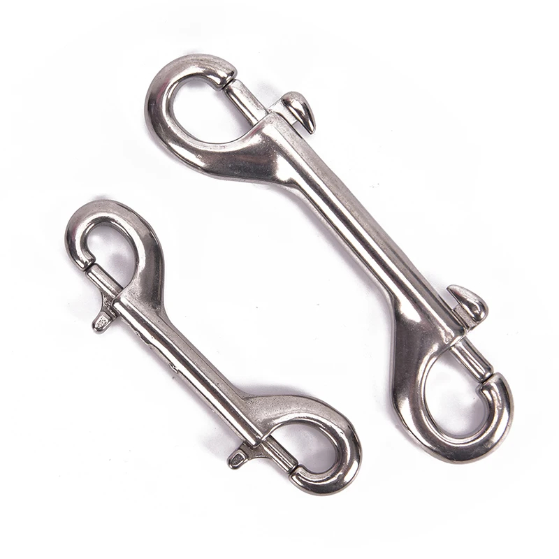 Hook Eye Fastener - 65/88/100mm Doppelendiger Tauchhaken aus Zinklegierung, Karabinerhaken