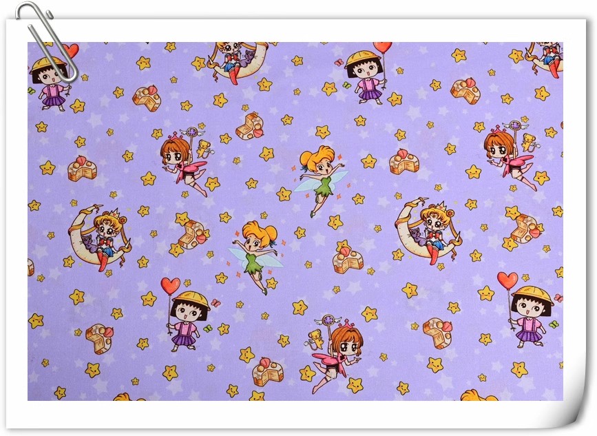 Sailor Moon Stars Cartoon Mädc – Textile And Sewing Materials Bewertung und Preis