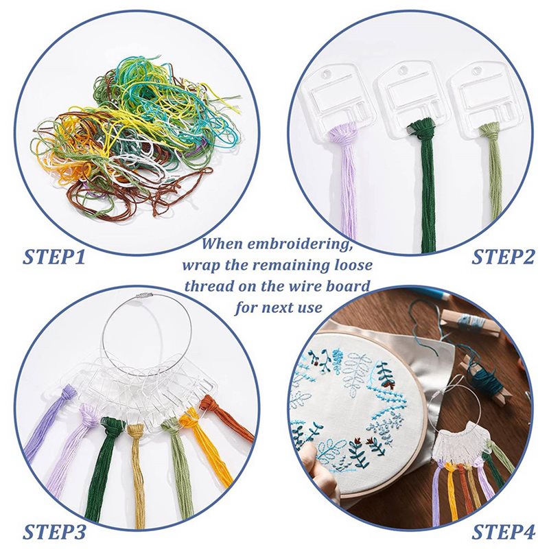 M11K-180 Stück Acryl-Stickgarn – Embroidery Floss Thread Bewertung und Preis