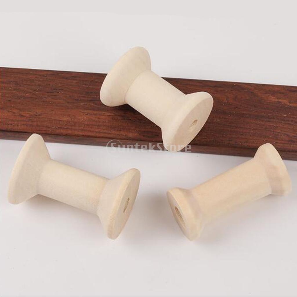 20 Stück Holzspulen Leere Garn – Thread Bobbins Empty Bewertung und Preis