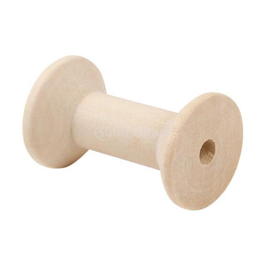 20 Stück Holzspulen Leere Garn – Thread Bobbins Empty Bewertung und Preis
