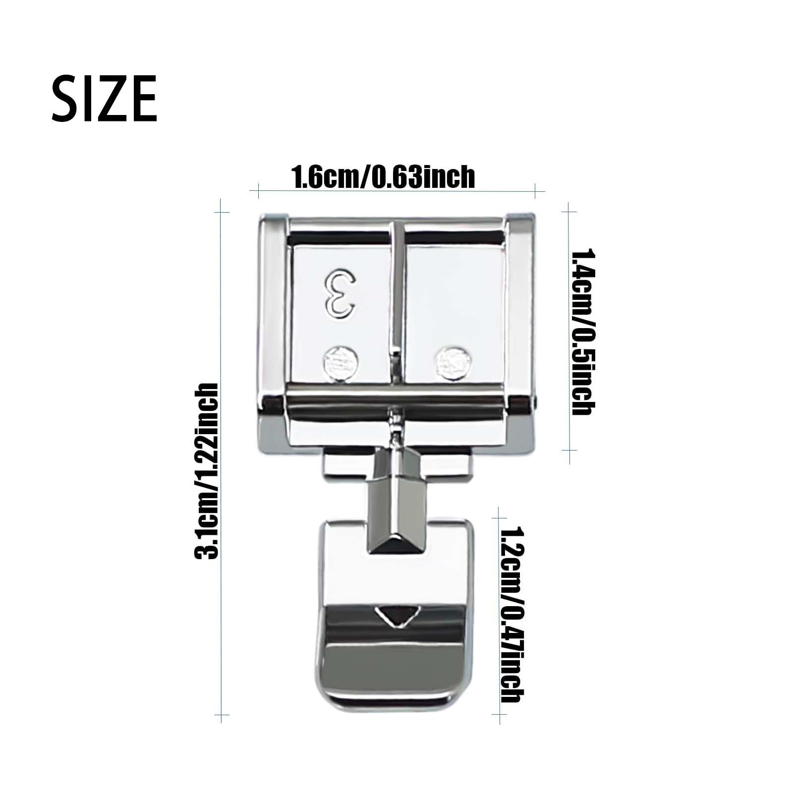 2 Stück # 006905008 Reißversch – Zipper Foot Presser Bewertung und Preis
