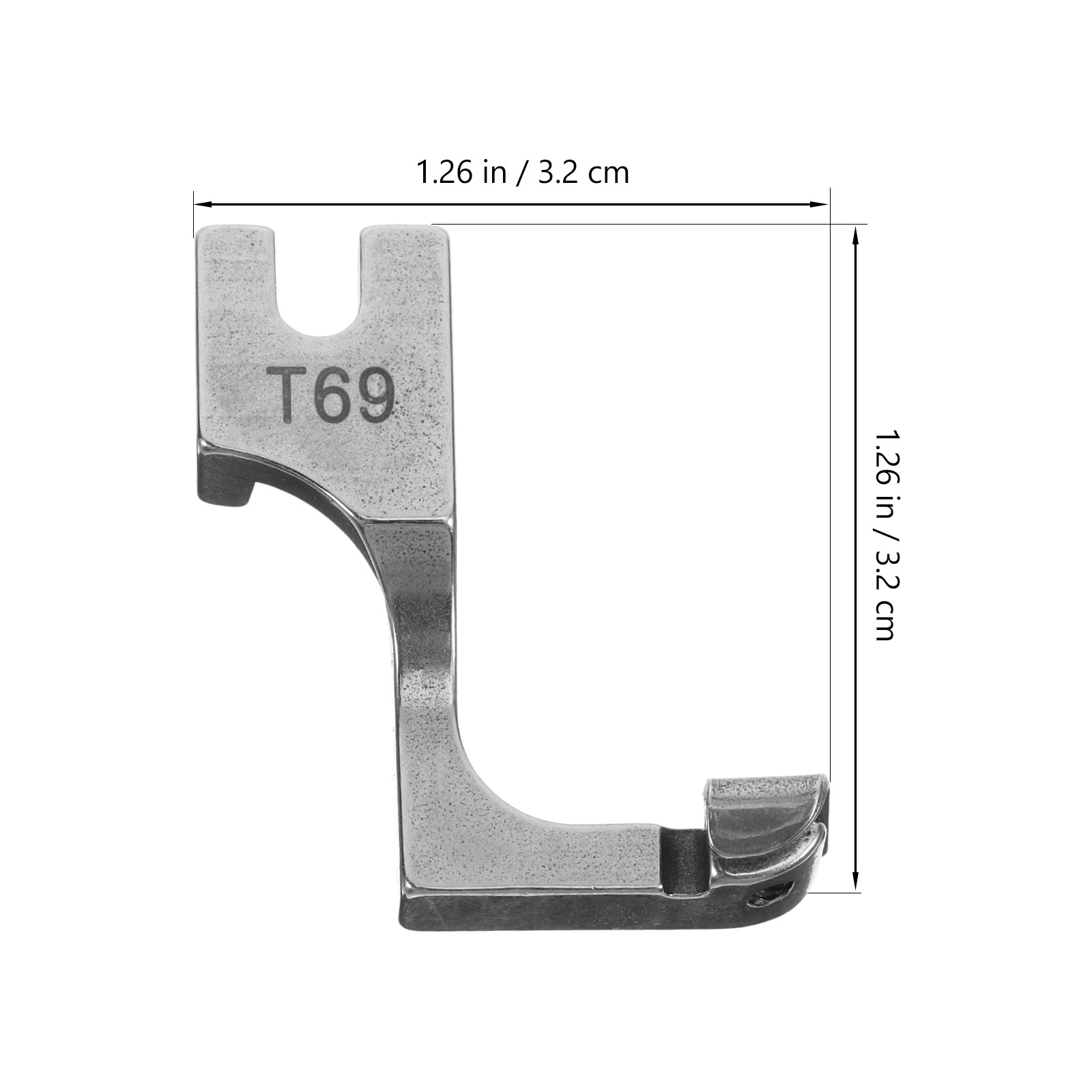 2 Stück Verstellbarer Stahl-Re – Zipper Foot Presser Bewertung und Preis
