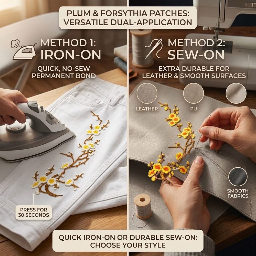 DIY Kirschblüten-Aufnäher zum  – Textile For Sewing Bewertung und Preis