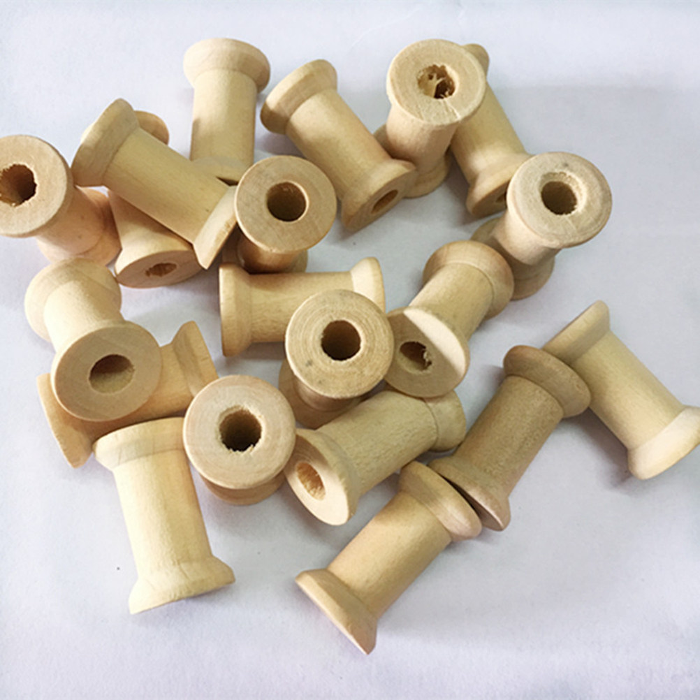 60 Stück Nähspulen aus Naturho – Thread Bobbins Empty Bewertung und Preis