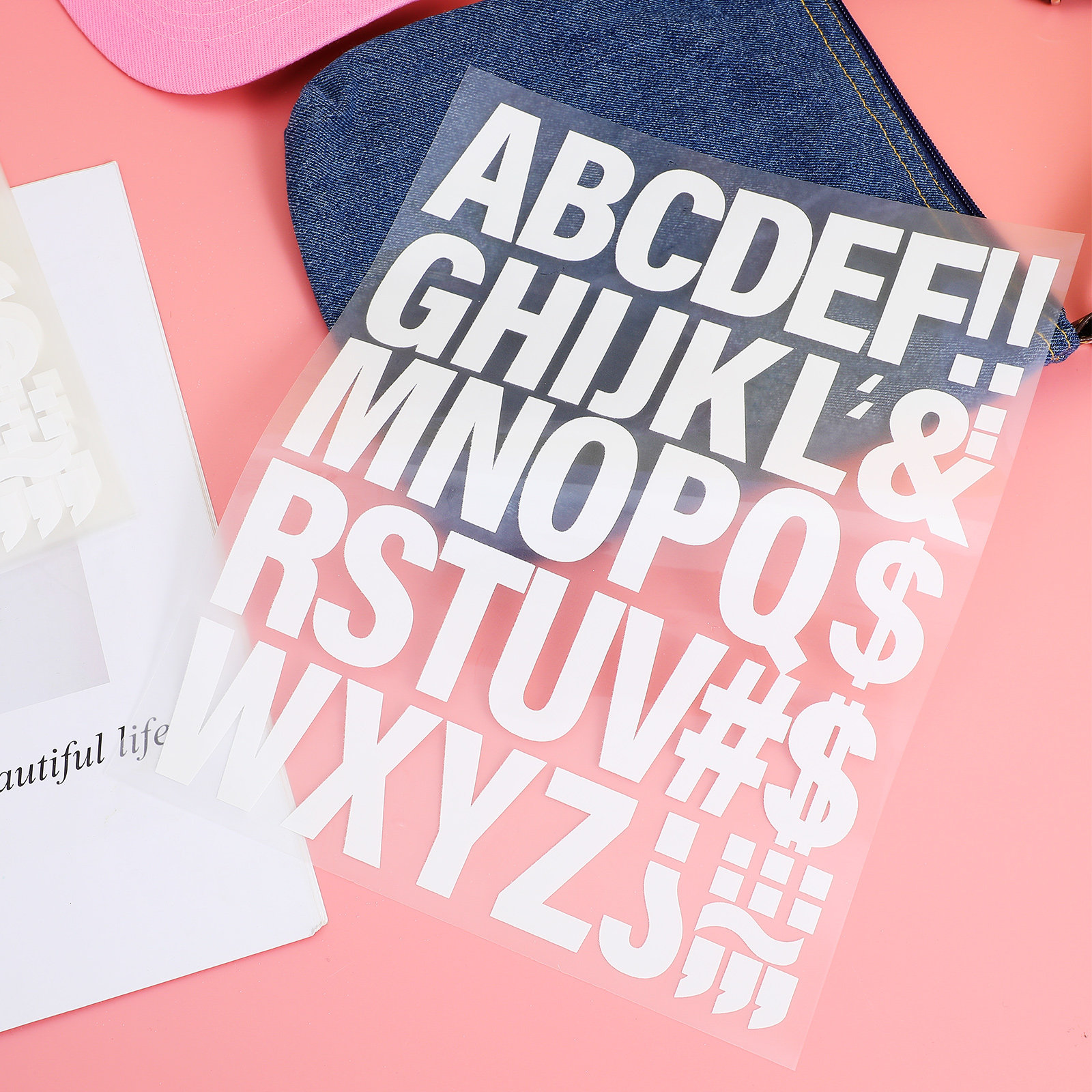 10 Blatt Bügelbuchstaben, lich – Iron On Patch Bewertung und Preis