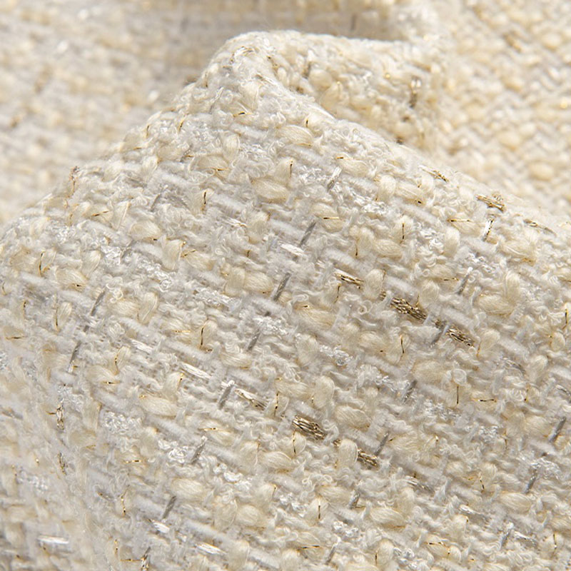 Beige Farbe und Golddraht garn – Sewing Tweed Bewertung und Preis