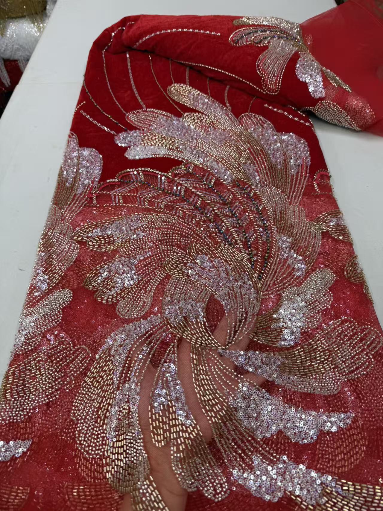 2026 Afrikanischer französisch – Sewing Velvet Fabric Bewertung und Preis