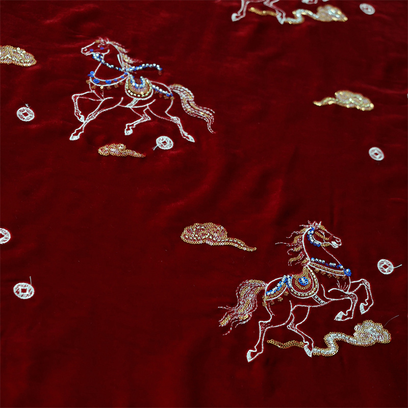 Herbst/Winter Dicke Seide Samt – Sewing Velvet Fabric Bewertung und Preis