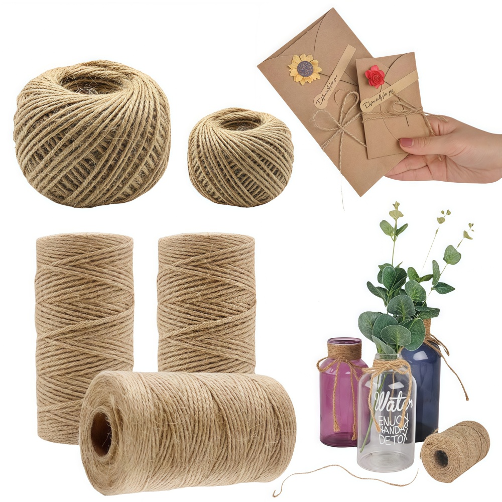 2/3/4mm Natürliche Jute-Schnur – Sewing Thread In Textile Bewertung und Preis