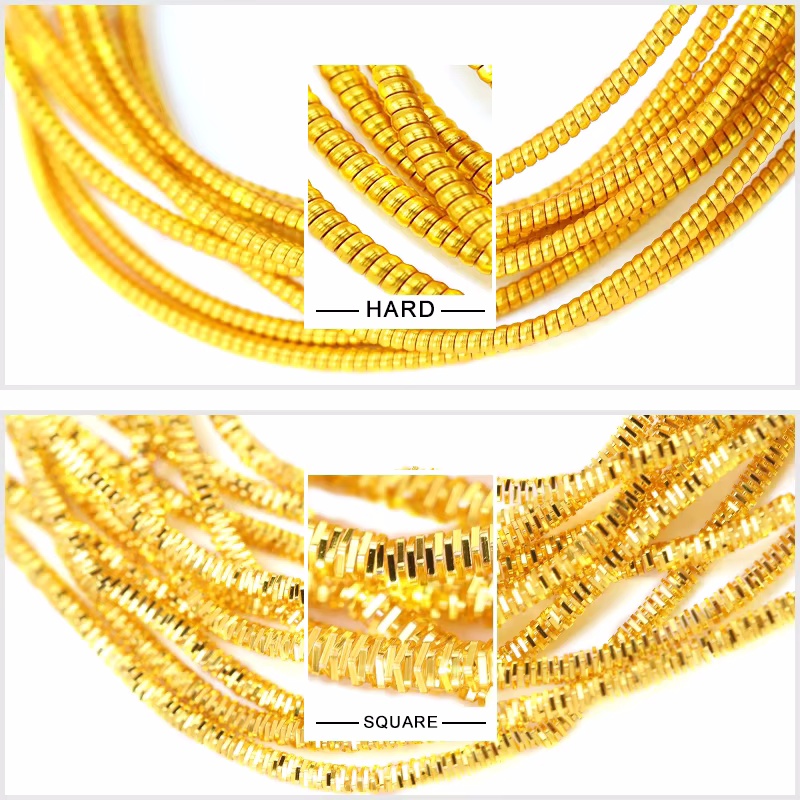 2,6 m 1-1,5 mm Bullion-Draht,  – Embroidery Floss Thread Bewertung und Preis