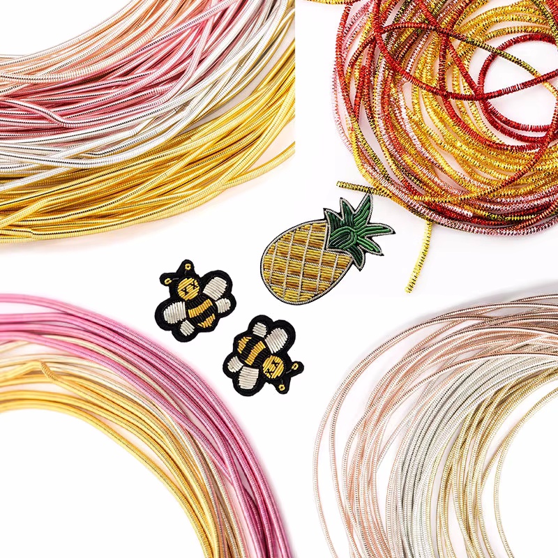 2,6 m 1-1,5 mm Bullion-Draht,  – Embroidery Floss Thread Bewertung und Preis