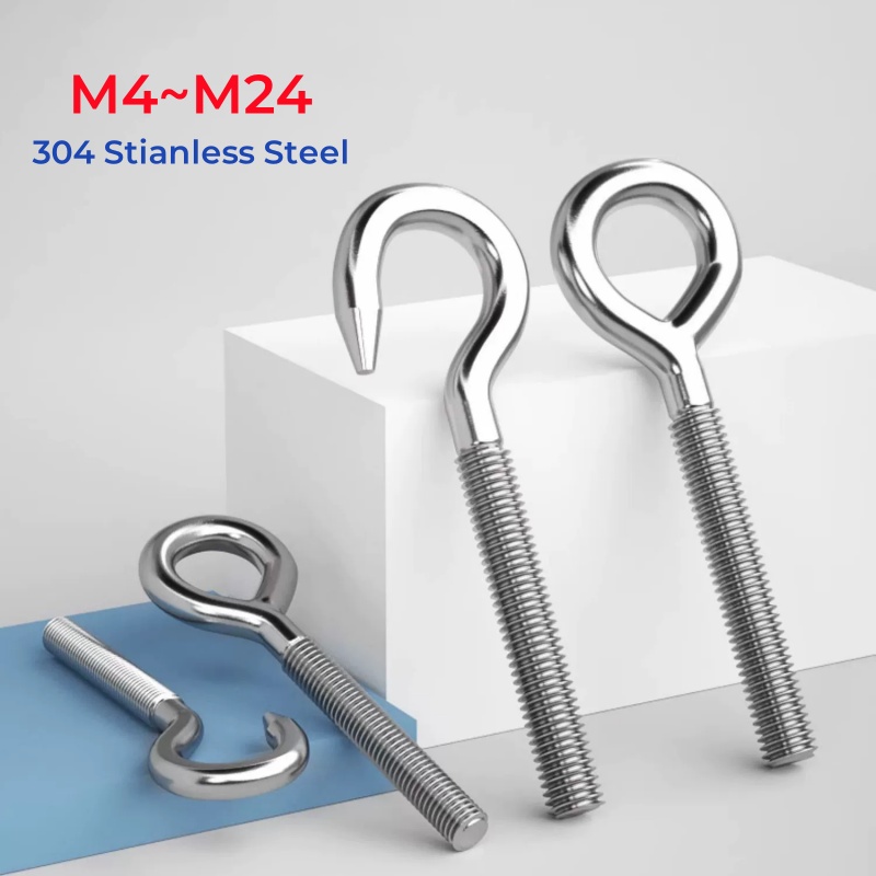 304 Edelstahl Schafaugenschrau – Hook Eye Fastener Bewertung und Preis