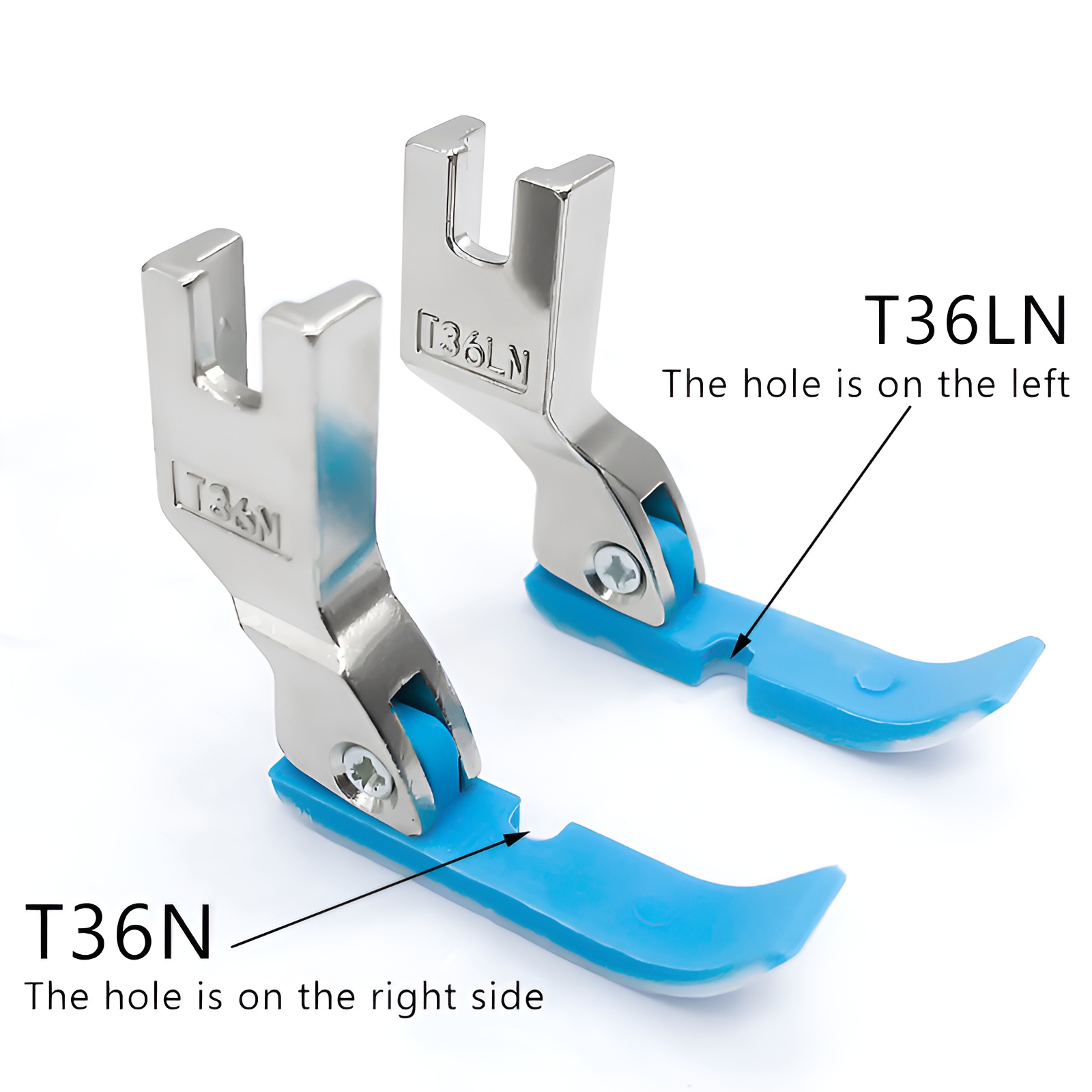 2 Stück linker und rechter Näh – Zipper Foot Presser Bewertung und Preis