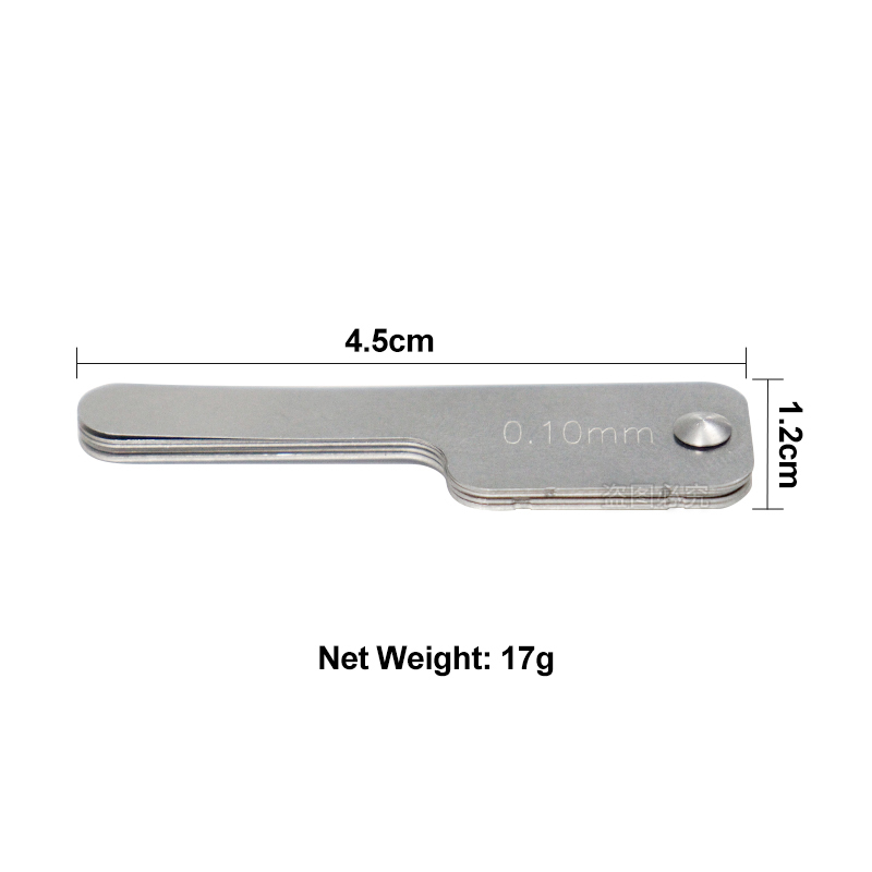 Zahnmedizinisches Interproxima – Seam Gauge Metal Bewertung und Preis