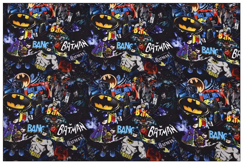 Batman Bandai Anime Design 100 – Textile And Sewing Materials Bewertung und Preis