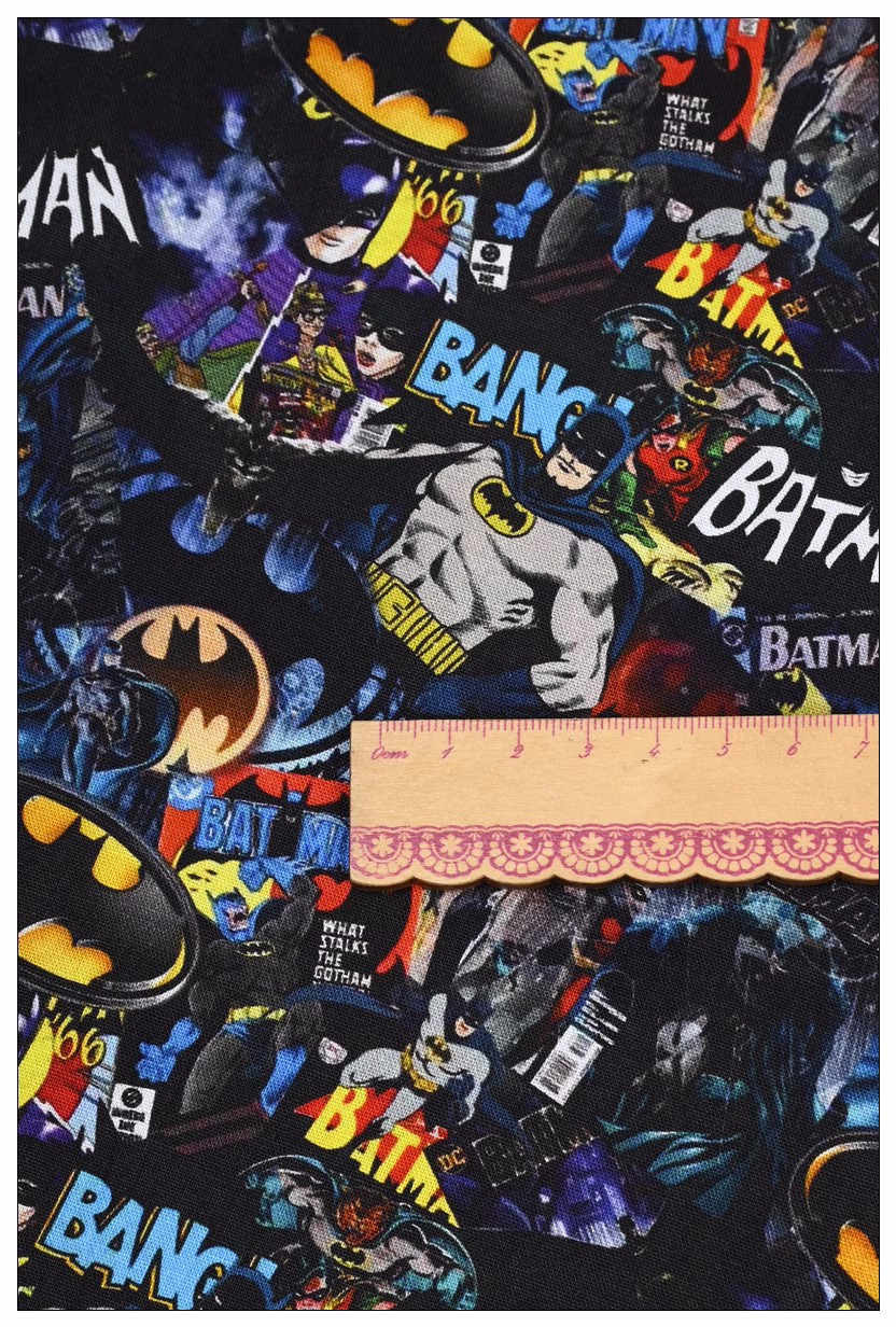 Batman Bandai Anime Design 100 – Textile And Sewing Materials Bewertung und Preis