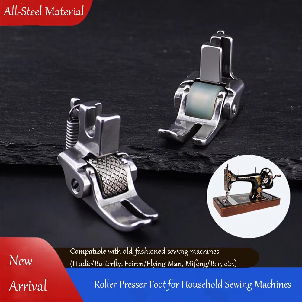 Vollstahl-Rollnähfuß für altmo – Sewing Machine Fabric Bewertung und Preis