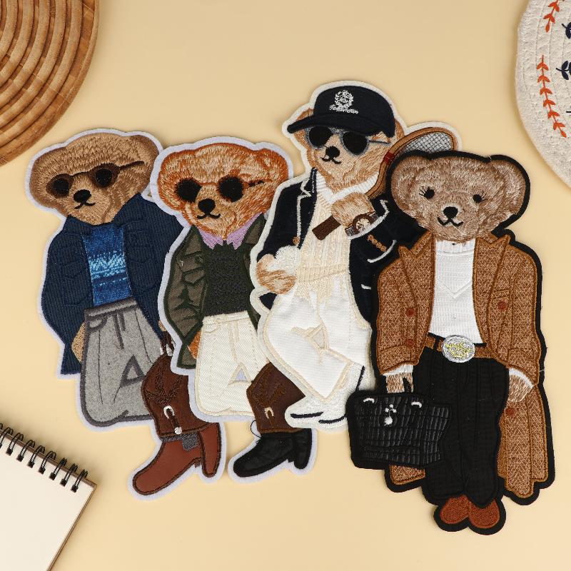 Großer Bären-Kleidungsaufnäher – Is Sewing A Textile Craft Bewertung und Preis