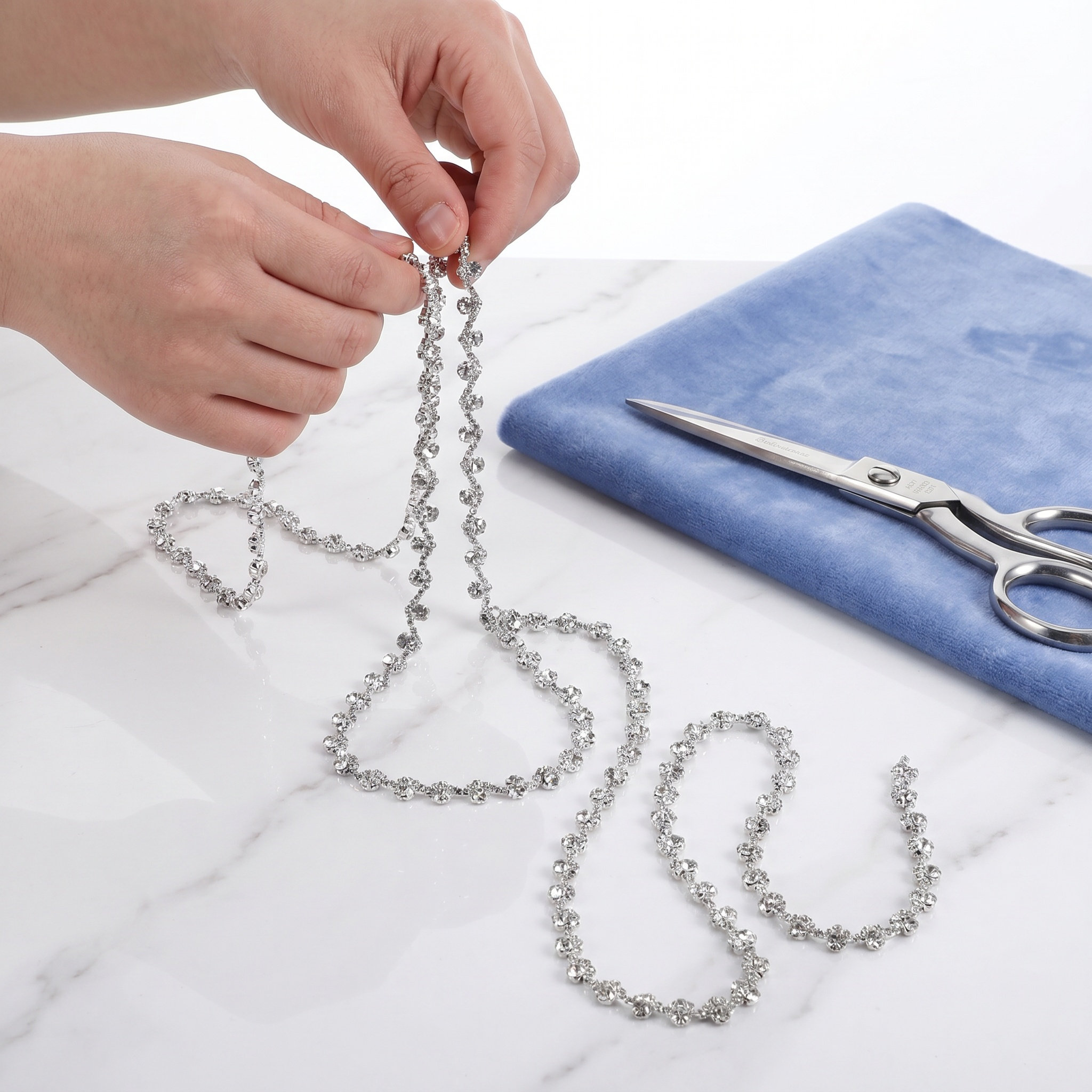Strass-Kettenbesatz Kristallba – Sewing Roll Bewertung und Preis