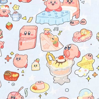 Cartoon Kirby 100er Baumwollst – Textile And Sewing Materials Bewertung und Preis